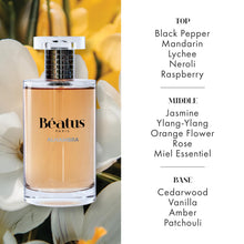 Load image into Gallery viewer, Beatus Paris Alhambra - Luxury Perfumes for Women with Black Pepper, Mandarin, Jasmine, and Vanilla - Floral Women's Fragrances - 3.4 oz
