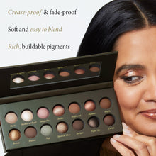 Load image into Gallery viewer, LAURA GELLER NEW YORK The Delectables Earthy Essentials Baked Eyeshadow Palette | 14 Pigmented Eyeshadows Blendable Natural Look

