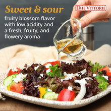 Load image into Gallery viewer, Due Vittorie Dolceto White Balsamic Vinegar Dressing - Made with Traditional Balsamic Vinegar and White Vinegar - White Balsamic Vinaigrette Dressing 8.45fl oz / 250ml (Pack of 1)
