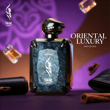 Load image into Gallery viewer, SWAR SEDUIRE Amber &amp; Spice Intense Eau de Parfum for Men - Oud &amp; Smoky Vanilla Leather | 100ml Eau de Parfum | Long Lasting | Everyday Sophistication | Exceptional Gift (SWAR SEDUIRE)
