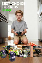 Load image into Gallery viewer, Zappido RC Cars for Boys Age 4-7 8-12, 20km/h High Speed Remote Control Monster Truck with Dino Theme, All-Terrain Off-Road Crawler with Impact-Resistant Flexible Shell, 2 Batteries,Gift Boy Toys
