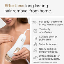 Load image into Gallery viewer, Braun IPL at Home Laser Hair Removal for Women and Men, Silk Expert Pro 5 PL5137 with Venus Swirl Razor, Long-Lasting Reduction in Hair Regrowth for Body &amp; Face, Corded, PL5137

