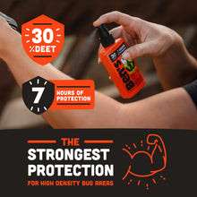 Load image into Gallery viewer, Ben's Tick &amp; Insect Repellent - Travel Size Bug Spray with 30% DEET for Mosquitoes, Ticks &amp; More - Up to 7 Hours of Protection - Fragrance-Free - 3.4 oz (4 Pack)
