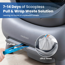 Load image into Gallery viewer, Neakasa M1 Plus Open-Top Self Cleaning Cat Litter Box, Automatic Cat Litter Box with APP Control, Odor-Free Waste Disposal Includes Trash Bags
