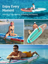 Load image into Gallery viewer, Niphean Inflatable Stand Up Paddle Board with Stabiltrac Fin Design and SUP Accessories, Anti-Slip EVA Deck, 10’6’’ Inflatable Paddle Boards for Adults &amp; Youth of All Skill Levels
