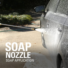 Load image into Gallery viewer, Greenworks 2000 PSI (1.2 GPM) Electric Pressure Washer, Steel Wand, On-Board Soap Tank (25°, 40°, Soap, and Turbo Nozzle)
