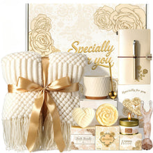 Load image into Gallery viewer, Birthday Gifts for Women Self Care Gift Set for Mom Her Best Friend - Get Well Soon Sympathy Gift basket for Women, Thinking of You Relaxation Gift Appreciation Thank You Spa Gifts Basket for Women
