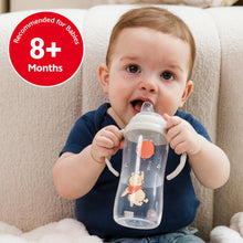 Load image into Gallery viewer, NUK Learner Cup, 10 Oz, Pack of 2, Pooh Bear – Soft Spout, Easy-Grip Handles, BPA Free, Spill Proof Transition Sippy Cup
