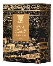 Load image into Gallery viewer, Lattafa Perfumes Qasaed Al Sultan for Unisex Eau de Parfum Spray, 3.4 Ounce
