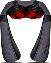 Load image into Gallery viewer, Mirakel Fathers Day Dad Gifts for Husband Men, Neck Massager for Pain Relief Deep Tissue, Electric Shiatsu Shoulder &amp; Back Massager with Heat, Mothers Day Gifts for Mom Wife Women Her (NOT Cordless)
