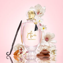 Load image into Gallery viewer, Juicy Couture Just Moi Eau de Parfum Spray for Women, Amber Vanilla Perfume with Cacao Blossom, Magnolia &amp; Musk, Long-Lasting Scent, 3.4 fl oz
