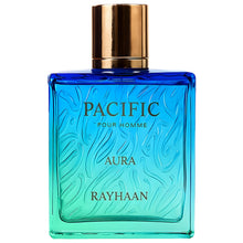 Load image into Gallery viewer, RAYHAAN Pacific Aura - Citrus, Aromatic, Mint, Amber, Fresh - Eau de Parfum Spray for Men, 3.4 Ounce / 100 ml
