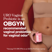 Load image into Gallery viewer, URO Vaginal Probiotics for Women pH Balance with Prebiotics &amp; Lactobacillus Probiotic Blend - Women's Vaginal Health Supplement - Promote Healthy Vaginal Odor &amp; Vaginal Flora, 60 Count (Pack of 1)
