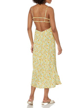Load image into Gallery viewer, ASTR the label Women's Maritza Dress, Yellow Green Ditsy, X-Small

