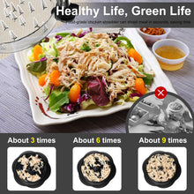 Load image into Gallery viewer, SURETIVIAN Chicken Shredder Large Chicken Breast Shredder Tool Twist with Brush&amp;Fork, Visible Meat Shredder Machine, Strong Anti-Slip Strip, Ergonomic Handle, BPA Free, Suitable for Pork Beef Chicken
