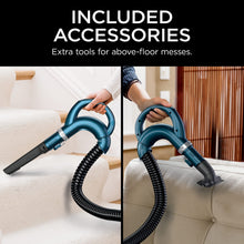 Load image into Gallery viewer, Shark Upright Vacuum, Navigator Lift-Away with Self-Cleaning Brushroll, HEPA Filter, Swivel Steering, Upholstery Tool &amp; Pet Crevice Tool, Perfect for Pets &amp; Multi-Surface, Teal, ZU503AMZ
