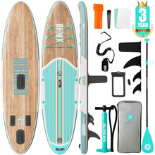 Load image into Gallery viewer, Niphean Inflatable Stand Up Paddle Board with Stabiltrac Fin Design and SUP Accessories, Anti-Slip EVA Deck, 10’6’’ Inflatable Paddle Boards for Adults &amp; Youth of All Skill Levels
