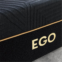 Load image into Gallery viewer, EGOHOME 14 Inch King Size Memory Foam Mattress for Back Pain, Cooling Copper Gel Bed in a Box, Foam Made in USA, CertiPUR-US Certified, Therapeutic Medium Firm, 76x80x14 Black
