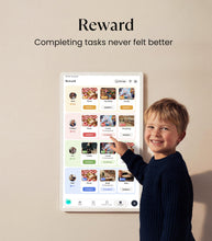 Load image into Gallery viewer, Cozyla Calendar Plus 2: 24" Smart Digital Calendar Wall Touch Screen &amp; No Subscription Family Dashboard, Electronic Display for Family System- Chore Chart, Meal Planner, Support App Store Wall Mount
