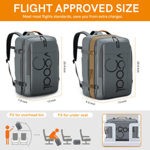 Load image into Gallery viewer, VGOAL Large Travel Backpack For Women Men, Carry On Backpack, 40L Travel Backpack Flight Approved Weekender Backpack Luggage Suitcase Backpack Expandable With 4 Packing Cubes
