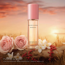 Load image into Gallery viewer, RALPH LAUREN FRAGRANCES - Romance Hair &amp; Body Mist - Women's Perfume Spray - Floral Scent - With Rose, Jasmine, &amp; Berries - 5 Fl Oz
