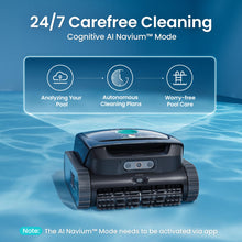Load image into Gallery viewer, (2026 New) AIPER Scuba V3 AI Vision Cordless Robotic Pool Cleaner, 10x Faster Pool Cleaning with AI Patrol, 24/7 Auto Cleaning, Smart Waterline Parking &amp; Multi-Layer Filtration, Gray
