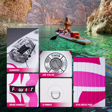 Load image into Gallery viewer, FunWater Inflatable 10'6×33"×6" Ultra-Light SUP for All Skill Levels Everything Included with Stand Up Paddle Board, Adj Paddle, Pump, ISUP Travel Backpack, Leash, Waterproof Bag

