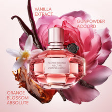 Load image into Gallery viewer, Viktor&amp;Rolf - Flowerbomb Nectar Eau de Parfum - Women's Perfume - Floral, Spicy &amp; Warm - With Notes of Gunpowder &amp; Vanilla - 1.7 Fl Oz
