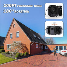Load image into Gallery viewer, DECOKTOOL 5000PSI Wall Mounted PowerWasher with 4 Quick Connect Nozzles, Foam Cannon for Car, Lane, Patio Cleaning
