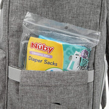 Load image into Gallery viewer, Munchkin A&amp;H Diaper Pail Refill Rings, 4-Pack Holds Up to 1,088 Diapers Total + 50 Diaper Sacks, Lavender Scent, 7-Layer Bags,
