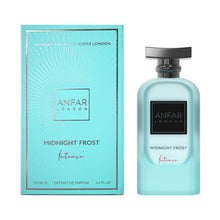 Load image into Gallery viewer, Anfar London Midnight Frost Intense, Pour Homme, Perfume Extrait de Parfum for Men, 3.4 fl oz, Apple, Lemon, Plum Notes,100ml
