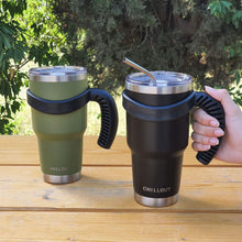 Load image into Gallery viewer, CHILLOUT LIFE Handle for YETI Cup 30 oz - Ozark Trail 30 oz Tumblers, Comfortable Replacement Handle for 30 oz YETI Tumbler &amp; More (Black Handle Only)
