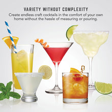 Load image into Gallery viewer, Bartesian Duet Cocktail Machine and Margarita Maker - Compact Home Bartender Mixologist Drink Mixer with 2 Glass Spirit Bottles - Automatic Machine Creates Premium Cocktails and Mocktails in Seconds
