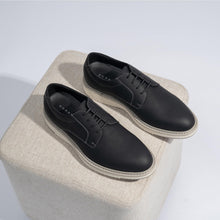 Load image into Gallery viewer, CGRRBW Mens Dress Shoes Casual Oxford Shoes Dress Sneakers Fashion Comfortable Work Business Office Shoes NJXM03-BLACK-9.5
