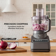 Load image into Gallery viewer, Ninja Food Processor, Professional Plus, 1000 Peak Watts, 4 Functions for Chopping, Slicing, Purees &amp; Dough with 9-Cup Processor Bowl, 3 Blades, Food Chute &amp; Pusher, Silver, BN601
