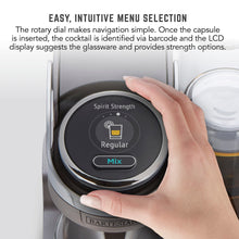 Load image into Gallery viewer, Bartesian Duet Cocktail Machine and Margarita Maker - Compact Home Bartender Mixologist Drink Mixer with 2 Glass Spirit Bottles - Automatic Machine Creates Premium Cocktails and Mocktails in Seconds
