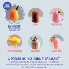 Load image into Gallery viewer, Ninja SLUSHi Max XXL Smart Frozen Drink Maker | Top Performance &amp; Smart Technology, Party-Size 150oz Capacity, No Ice Needed, 6 Programs, Ideal Temp &amp; Texture up to 12 hours | Peach FS605
