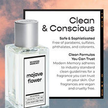 Load image into Gallery viewer, Mojave Flower Eau de Parfum for Women, Notes of Magnolia, Sandalwood &amp; Musk, Safe for Sensitive Skin, Luxury Fragrance By Modern Memory, 2.5 fl oz
