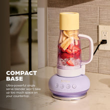 Load image into Gallery viewer, Ninja Blendboss™ | Personal Blender for Smoothies &amp; Frozen Drinks | 26oz Travel Tumbler with LeakProof Lid, Chug Spout &amp; Detachable Straw | Auto-iQ Technology | Lavender Lemonade | DB351PR
