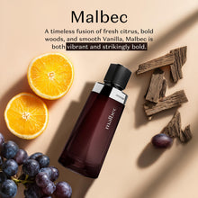 Load image into Gallery viewer, Malbec Classic Eau de Toilette By O Boticario, Cologne For Men, Long-Lasting Fragrances, French Oak Barrel-Aged Red Wine &amp; Woody Amber Perfume Scent, 3.4 Ounce
