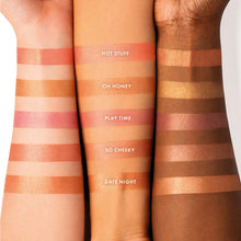 Load image into Gallery viewer, ICONIC LONDON Kissed by the Sun | Multi-Use Blush, Bronzer, &amp; Highlighter, For All Skin Types, Cruelty-Free, Vegan Makeup, (Date Night) 0.17 oz
