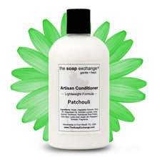 Load image into Gallery viewer, The Soap Exchange Hair Conditioner - Patchouli Scent - Hand Crafted 12 fl oz / 354 ml Natural Artisan Hair Care, Sulfate &amp; Paraben Free, Nourish, Moisturize, &amp; Protect. Made in the USA.
