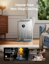 Load image into Gallery viewer, DREO Portable Air Conditioner 318S, 8000 BTU ASHRAE (5000 BTU DOE) Smart AC Unit for Bedroom with Drainage-free Cooling, Fan&amp;Dehumidifier 3 in 1, APP/Voice/Remote, Quiet Standing AC for Room Indoors
