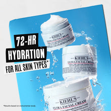 Load image into Gallery viewer, Kiehl's Ultra Facial Cream, with 4.5% Squalane to Strengthen Skin's Moisture Barrier, Skin Feels Softer and Smoother, Long-Lasting Hydration, Easy and Fast-Absorbing, Suitable for All Skin Types
