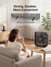 Load image into Gallery viewer, PELONIS 20 Inch Box Fan for Bedroom– 3 Speeds, 25ft/s, Floor Fan, Window Fan, Table Fan, Desktop Fan with Superior Air Throw (2295 CFM), Lightweight, 5 Blades, suitable for Office, Living Room, Garage
