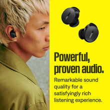 Load image into Gallery viewer, Bose QuietComfort Earbuds - True Wireless Bluetooth Earbuds with Active Noise Cancellation and Mic, USB-C Charging, IPX4 Rating, Up to 8.5 Hours of Playtime, Black
