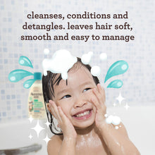 Load image into Gallery viewer, Aveeno Kids 2-in-1 Shampoo and Conditioner, Hydrating Shampoo and Conditioner for Soft, Smooth and Easily Manageable Hair, Oat Extract Formula, Gentle Scent, Hypoallergenic, 12 FL OZ (Pack of 3)
