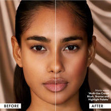 Load image into Gallery viewer, ICONIC LONDON Multi-Use Cream Blush, Bronze and Highlight Palette | Cruelty-Free, Vegan Makeup
