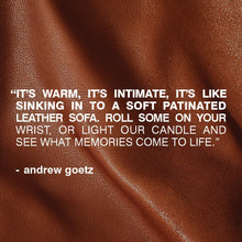 Load image into Gallery viewer, MALIN+GOETZ Leather Perfume Oil + Scented Candle Set | Vegan &amp; Cruelty-Free | notes of nostalgia
