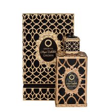 Load image into Gallery viewer, Orientica Royal Collection Crown Eau De Parfum 2.7oz / 80ml - Orange, Mandarin, Rum, Caramel, Butter, Cashmere wood, Vanilla, Musk, Ambergris - Arabic Perfume for Men &amp; Women
